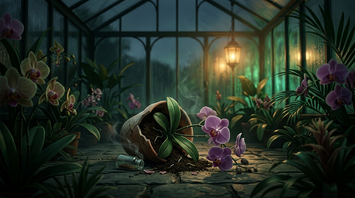 Mord im Gewächshaus – Krimidinner, Titelbild