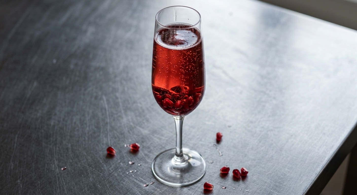 Amalies Rache (Granatapfel-Sekt) – Getränk