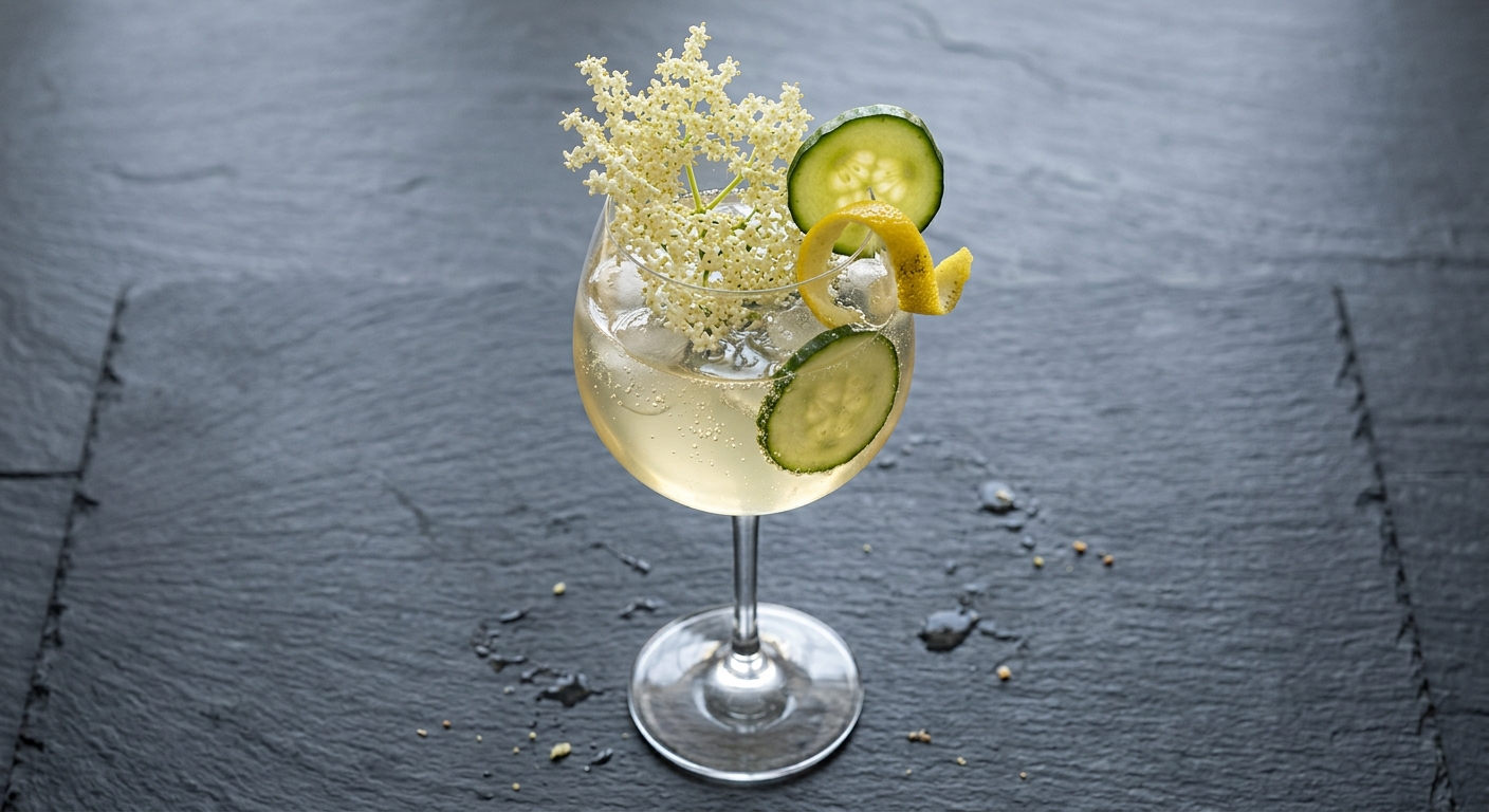 Holunderblüten-Spritz (alkoholfrei) – Getränk