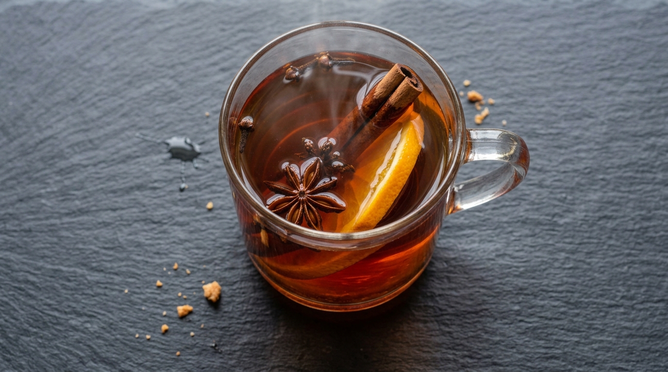 Jagertee mit Orange und Zimt – Getränk