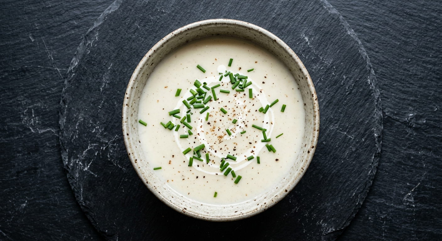 Weiße Spargelcremesuppe – Vorspeise